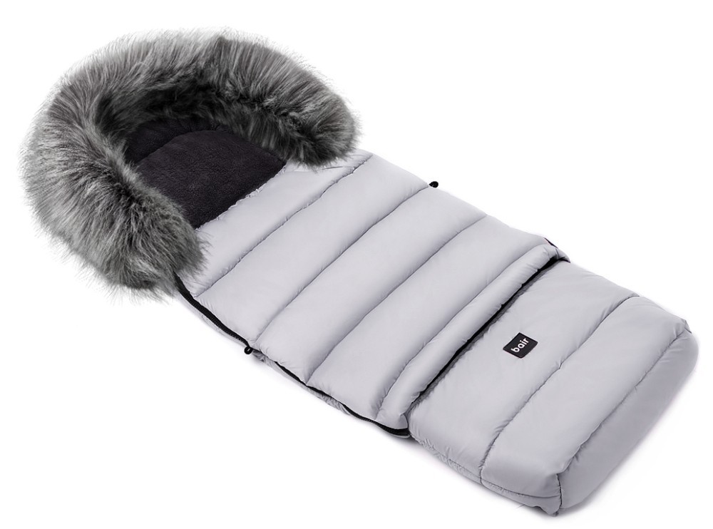 

Зимний конверт Bair Arctic с удлинением серый