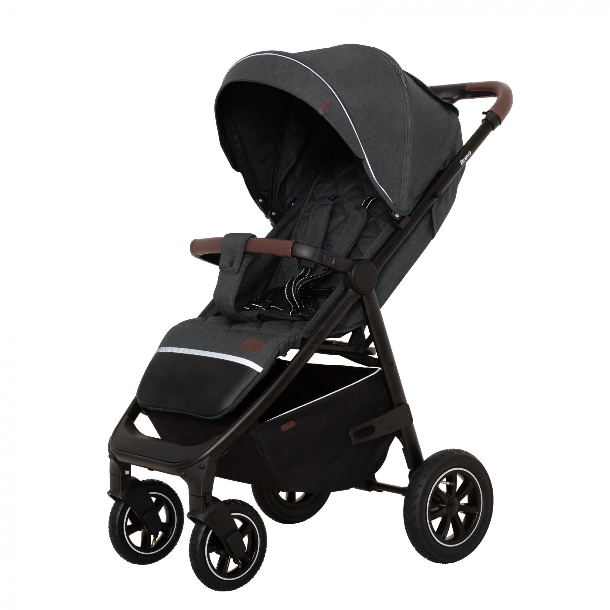 

Коляска прогулочная CARRELLO Bravo CRL-5512 Serious Grey /1/