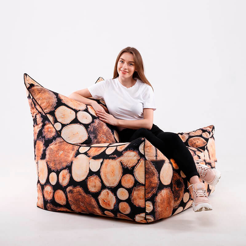 

Кресло-мешок Трон SanchoBAG, цвет Wood