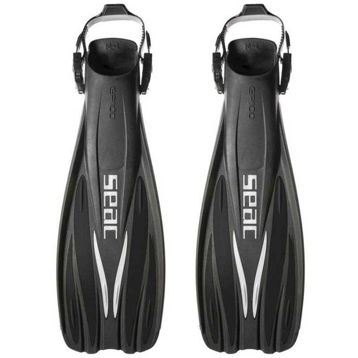 

Ласти для дайвінгу Seac GP 100 4*4 чорний ML (5703/N)