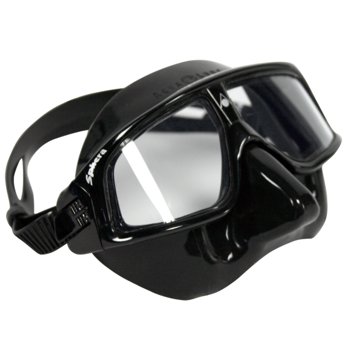 

Маска для снорклінгу Aqualung SPHERA чорна силікон чорний (MS165111)