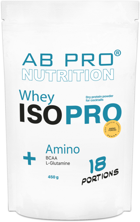 

Протеин изолят AB PRO ISO PRO Whey+ Amino 450 г Ваниль (ISOPROABVA109)