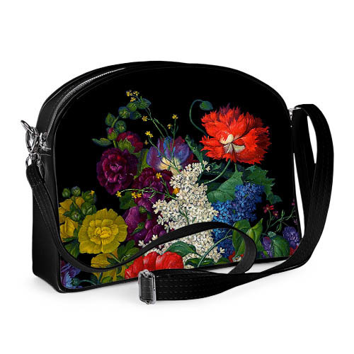 

Сумка молодёжная College Presentville Цветы яркие 29x23x8 см