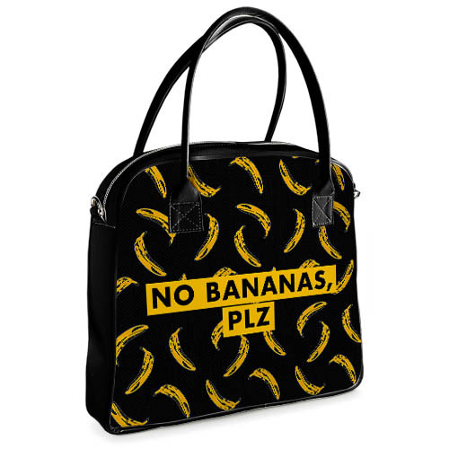 

Сумка с принтом Oxford Presentville No bananas, plz 32x30x9 см