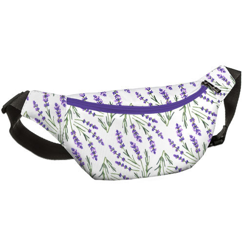 

Сумка на пояс бананка Bumbag Presentville Лаванда 27х16 см