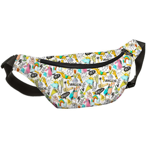 

Сумка на пояс бананка Bumbag Presentville Magic 27х16 см