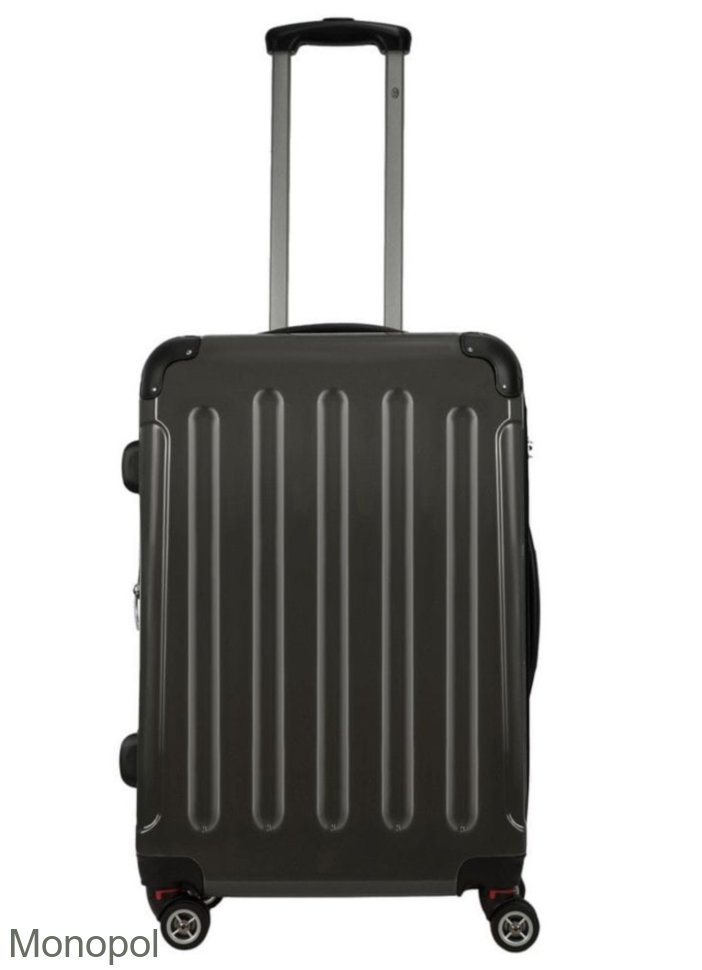 

Чемодан Mauritius антрацит Midi