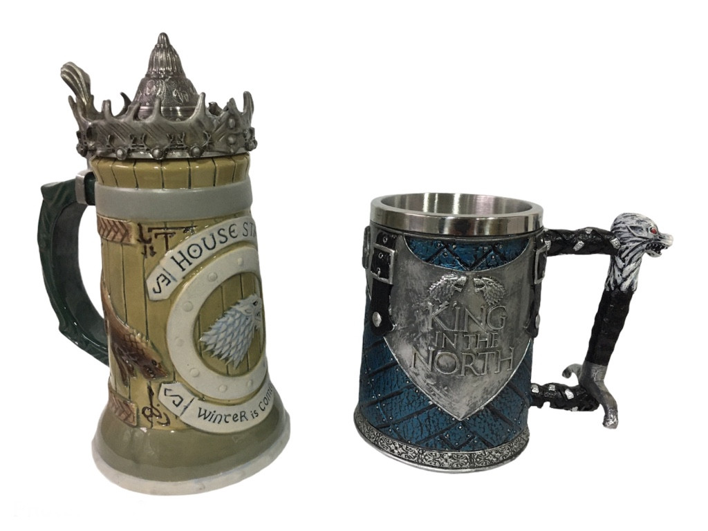 

Подарочный набор Кружка Игра Престолов Дом Старков и King In The North 650/570мл