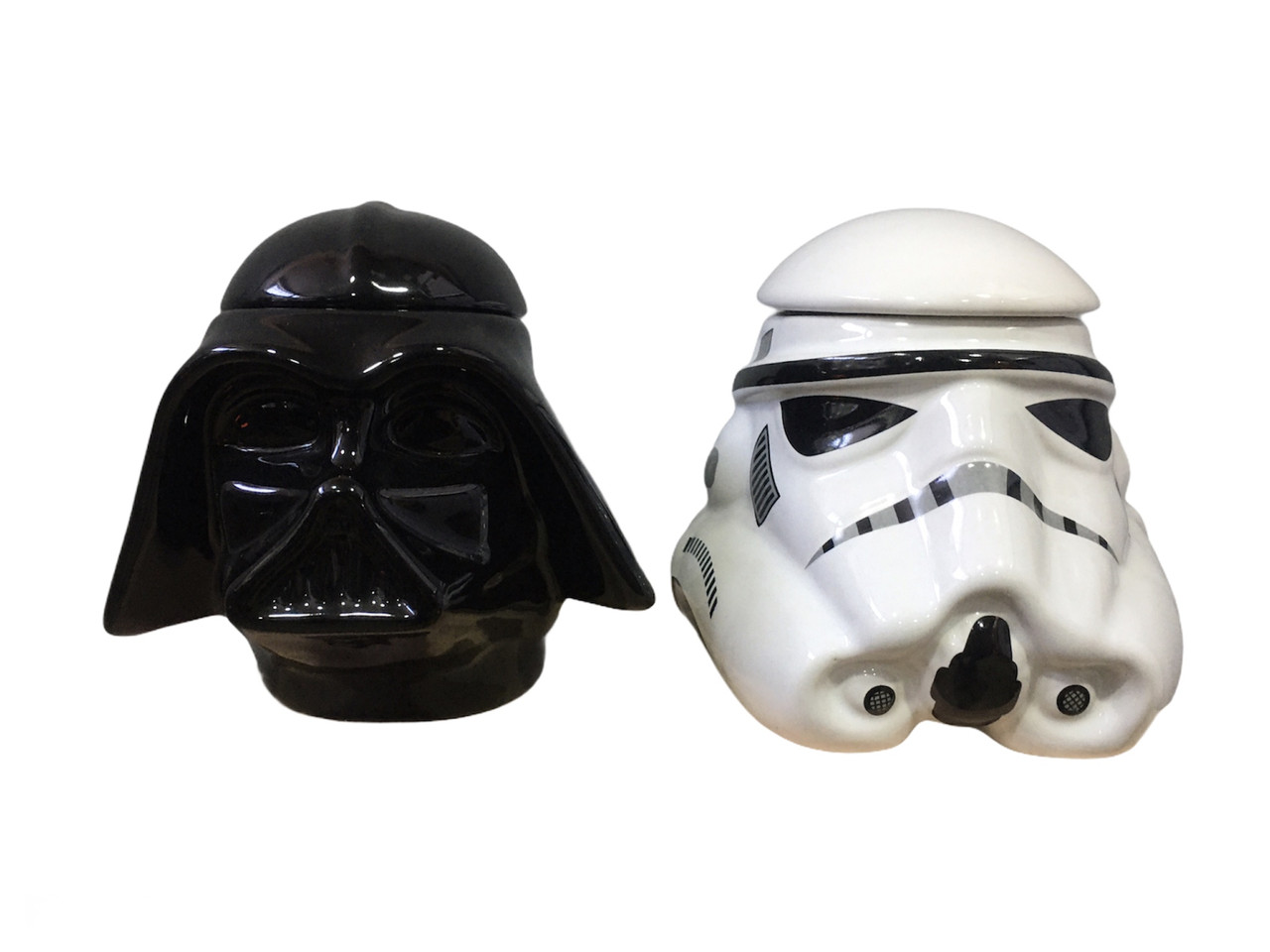 

Подарочный Набор Чашка 3D Крышкой Star Wars Дарт Вейдер и Штурмовик 350/450мл