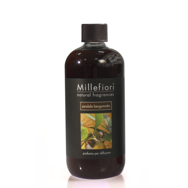 

Наполнитель для аромадиффузора Millefiori NATURAL REFILL 250 мл. Sandalo Bergamotto