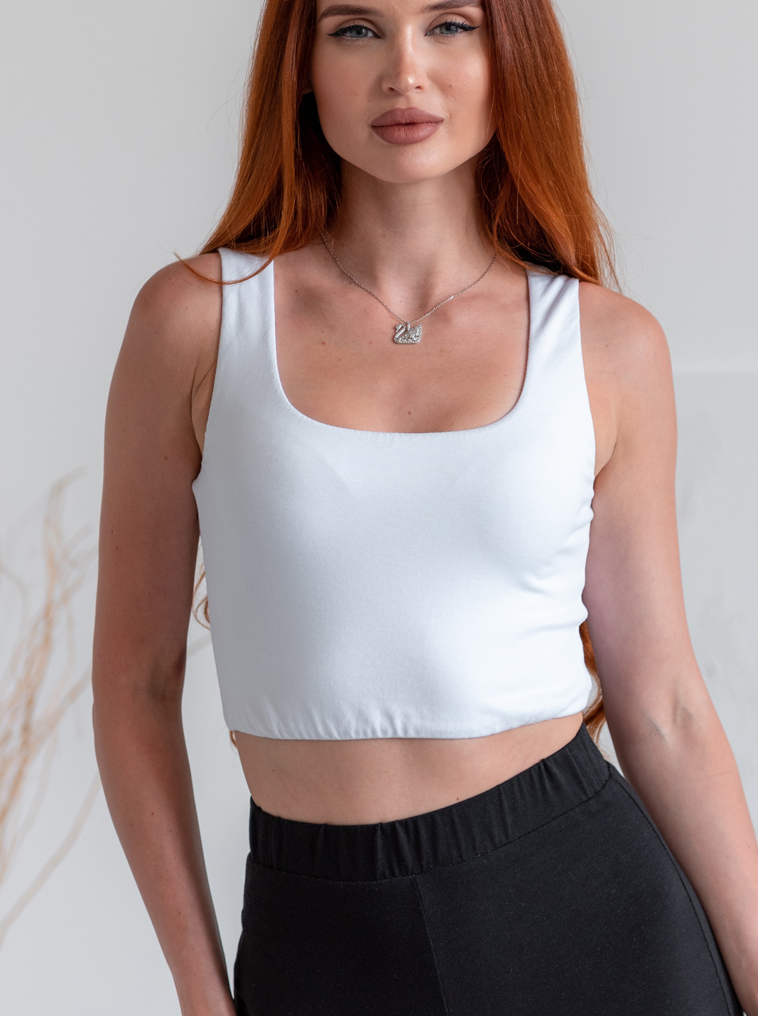 

Майка Wear me спортивный короткий XS Белый 1w/66/10