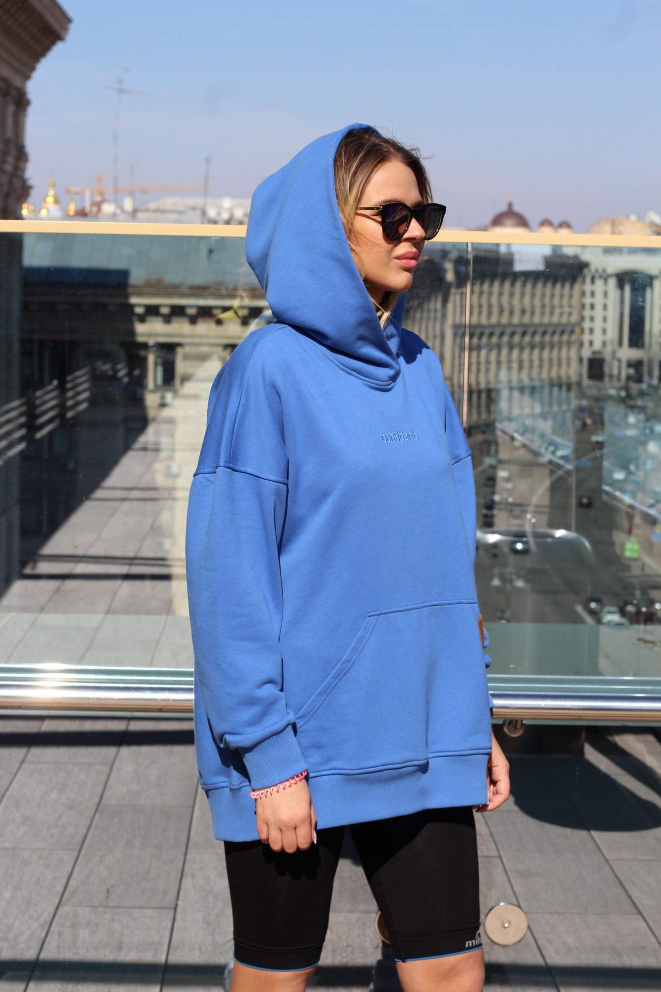 

Худи Capslook Oversize  Blue Jeans, Худи Capslook Oversize One Size Blue Jeans