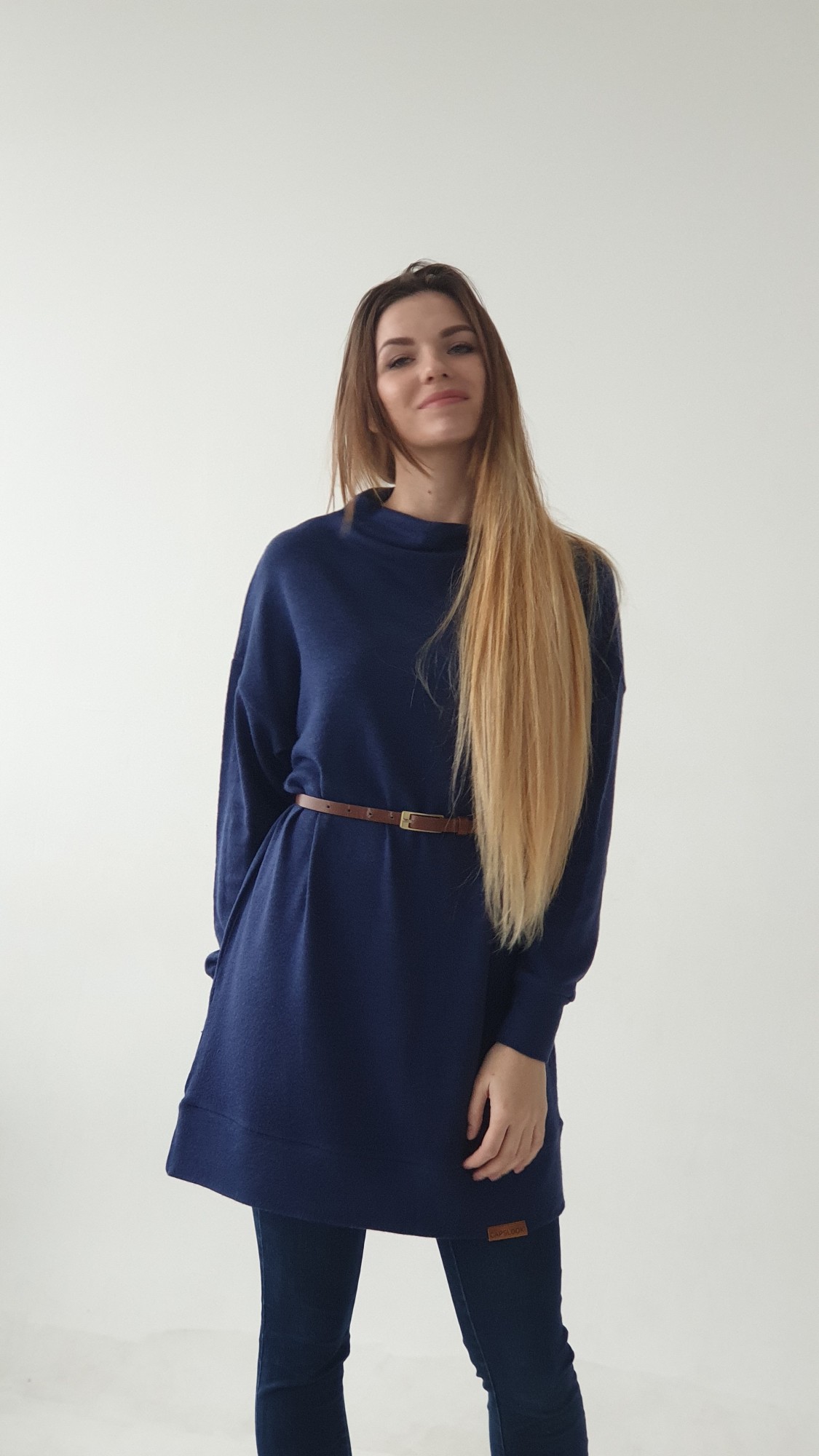 

Платье - Туника Capslook Oversize  Blue, Платье - Туника Capslook Oversize One Size Blue