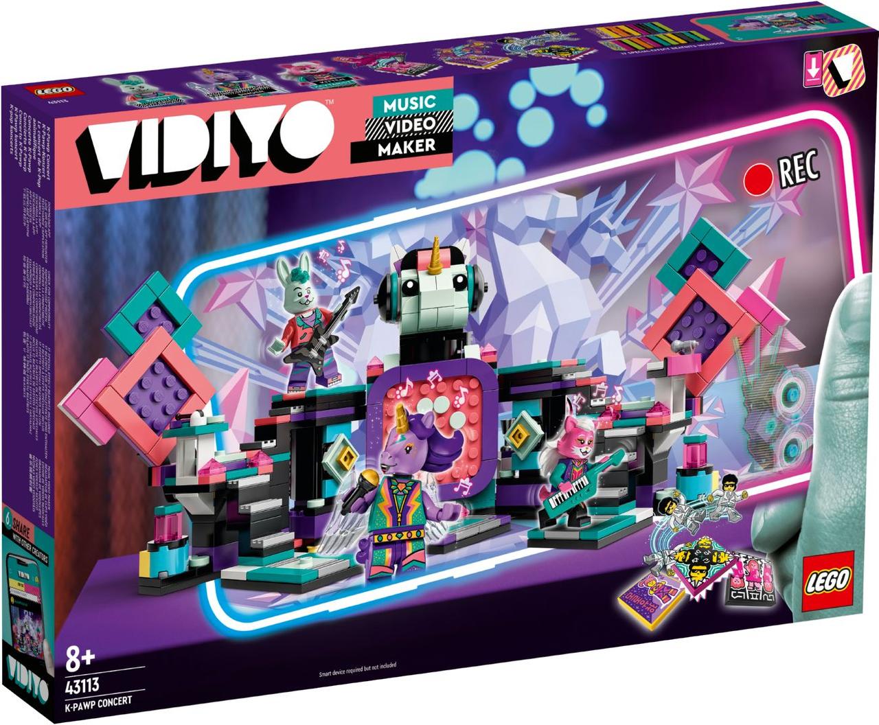 

Lego Vidiyo K-Pawp Concert (Концерт в стиле К-поп) 43113