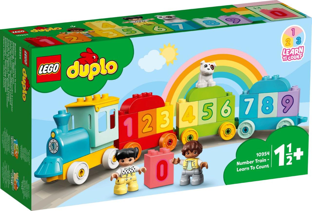 

Lego Duplo Поезд с цифрами - учимся считать 10954