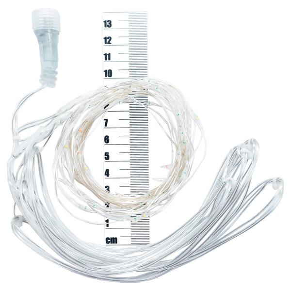

Гирлянда-нить штора светодиодная NY 600 LED Cooper Wire Flash Color (CL-33)