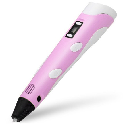 

Ручка 3D Pen 2 2 с LCD-дисплеем Розовая (0019238)