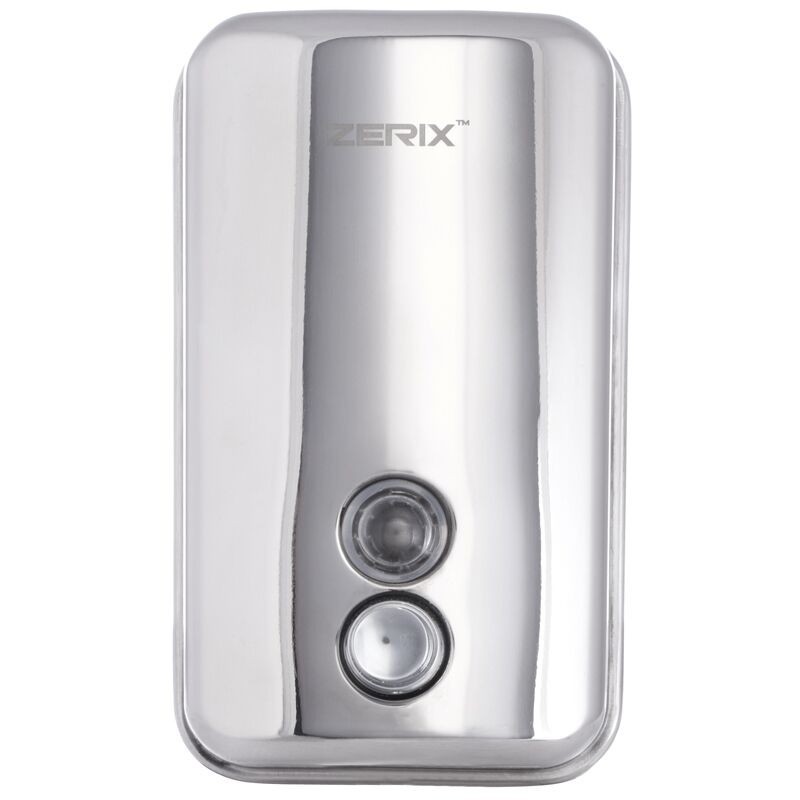 

ДОЗАТОР ДЛЯ ЖИДКОГО МЫЛА ZERIX D-800-SUS НАСТЕННЫЙ (ZX3246)