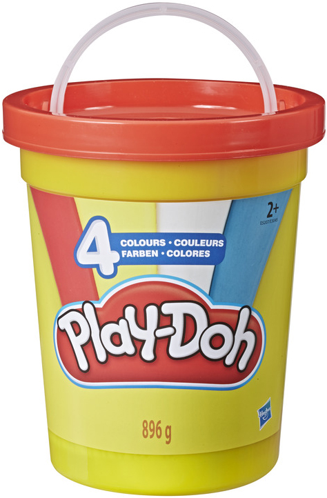 

Набор игровой Hasbro Play-Doh Большая банка 4 цвета (E5045_E5207)