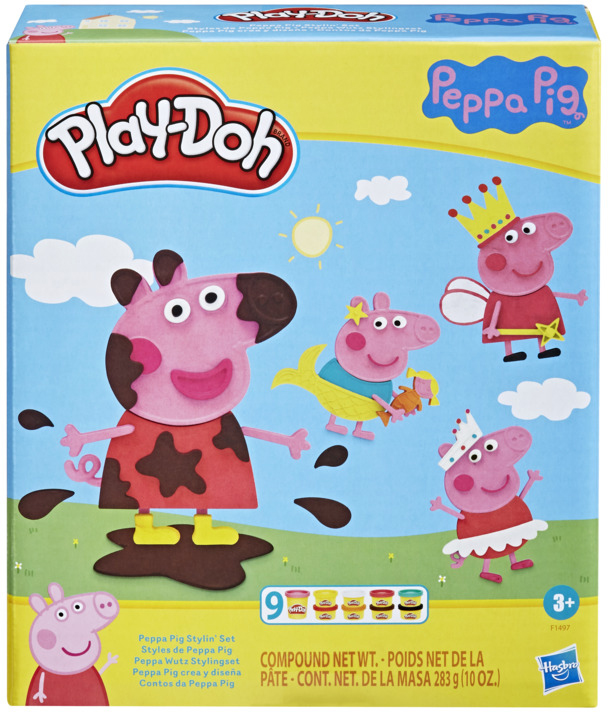 

Игровой набор Hasbro Play-Doh Свинка Пеппа стильный сет (F1497)