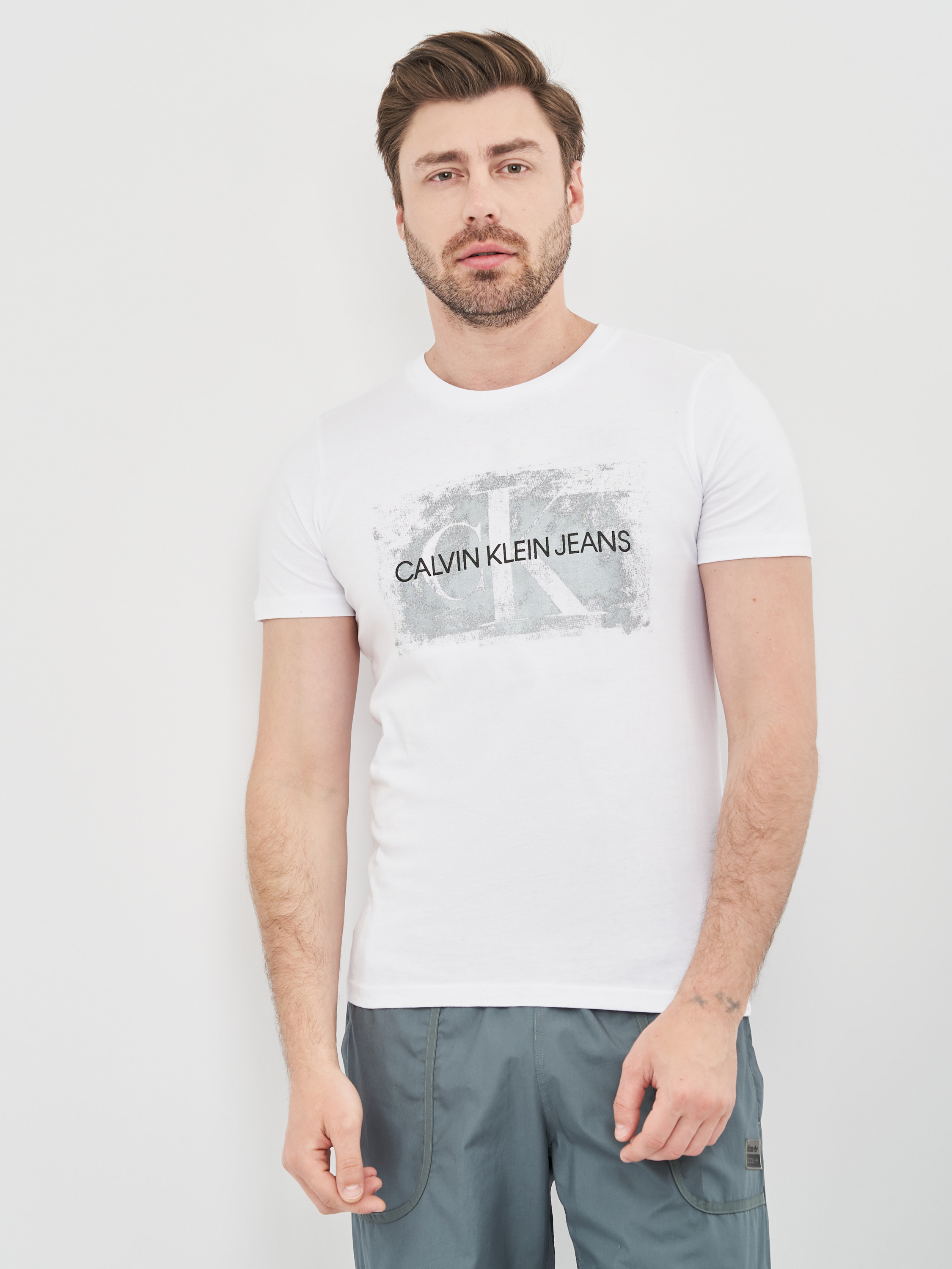 

Футболка Calvin Klein Jeans 10711.2  (50) Белая, Футболка Calvin Klein Jeans 10711.2 XL (50) Белая