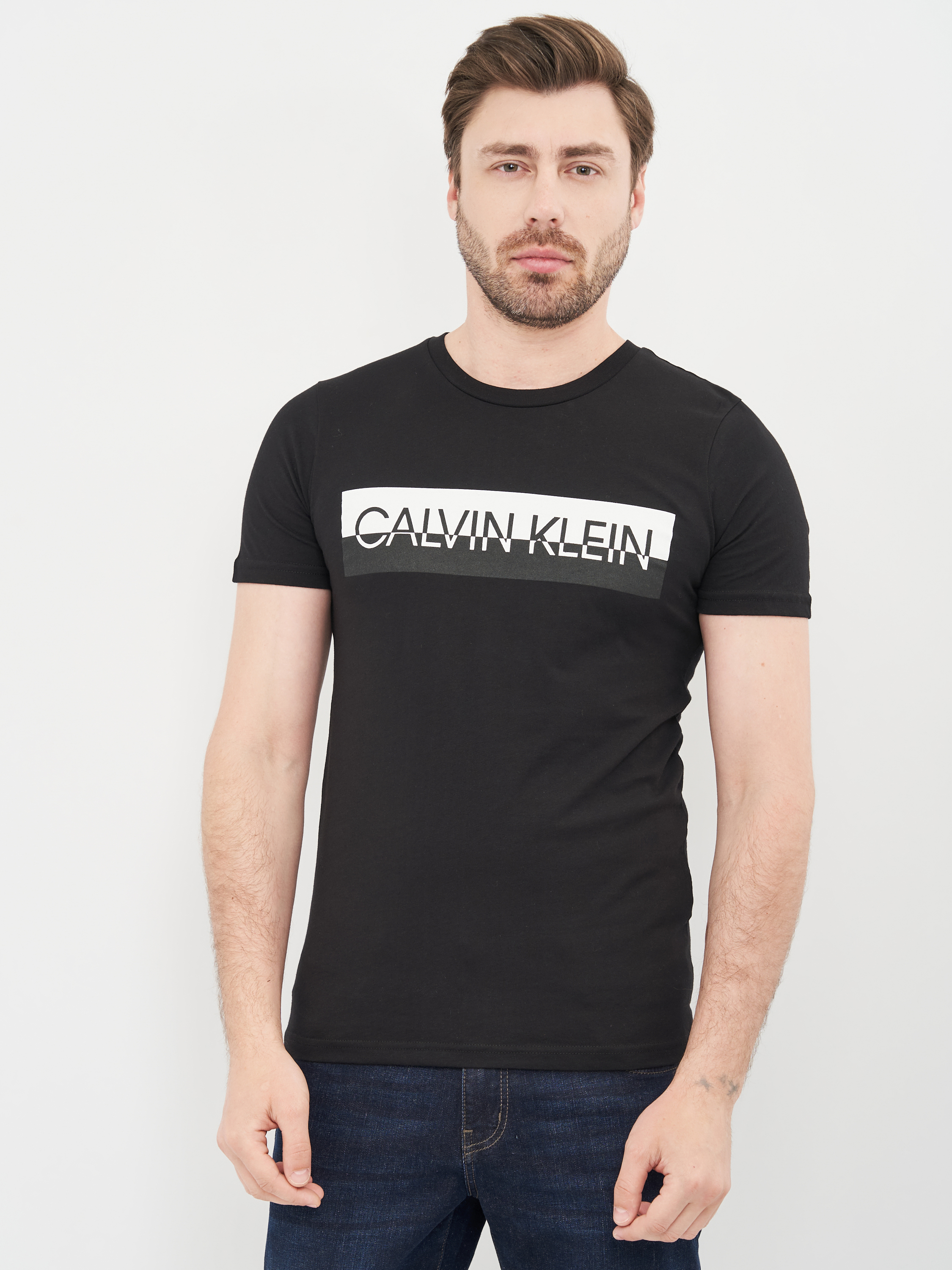 

Футболка Calvin Klein 10712  (50) Черная, Футболка Calvin Klein 10712 XL (50) Черная