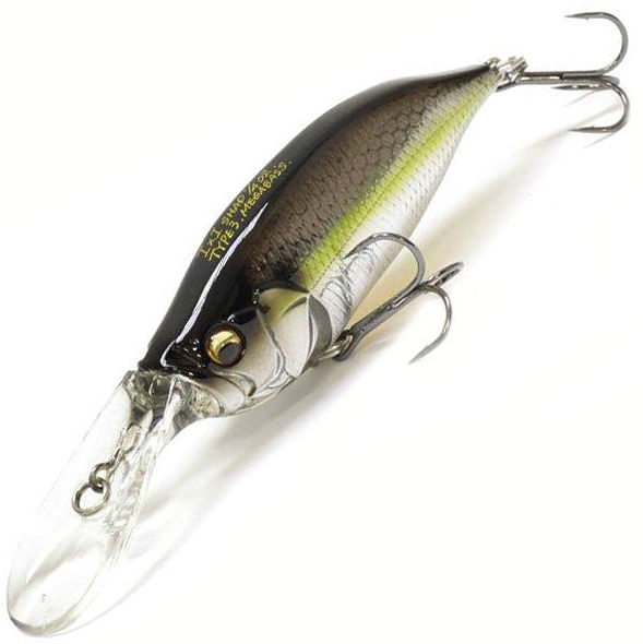 

Воблер Megabass IXI Shad Type-3 57мм/7г Sexy Oyabu Shad II