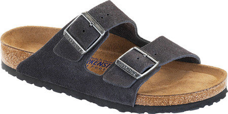 

Мужские шлепанцы Birkenstock Arizona Suede with Soft Footbed Velvet Gray Suede with Soft Footbed 45