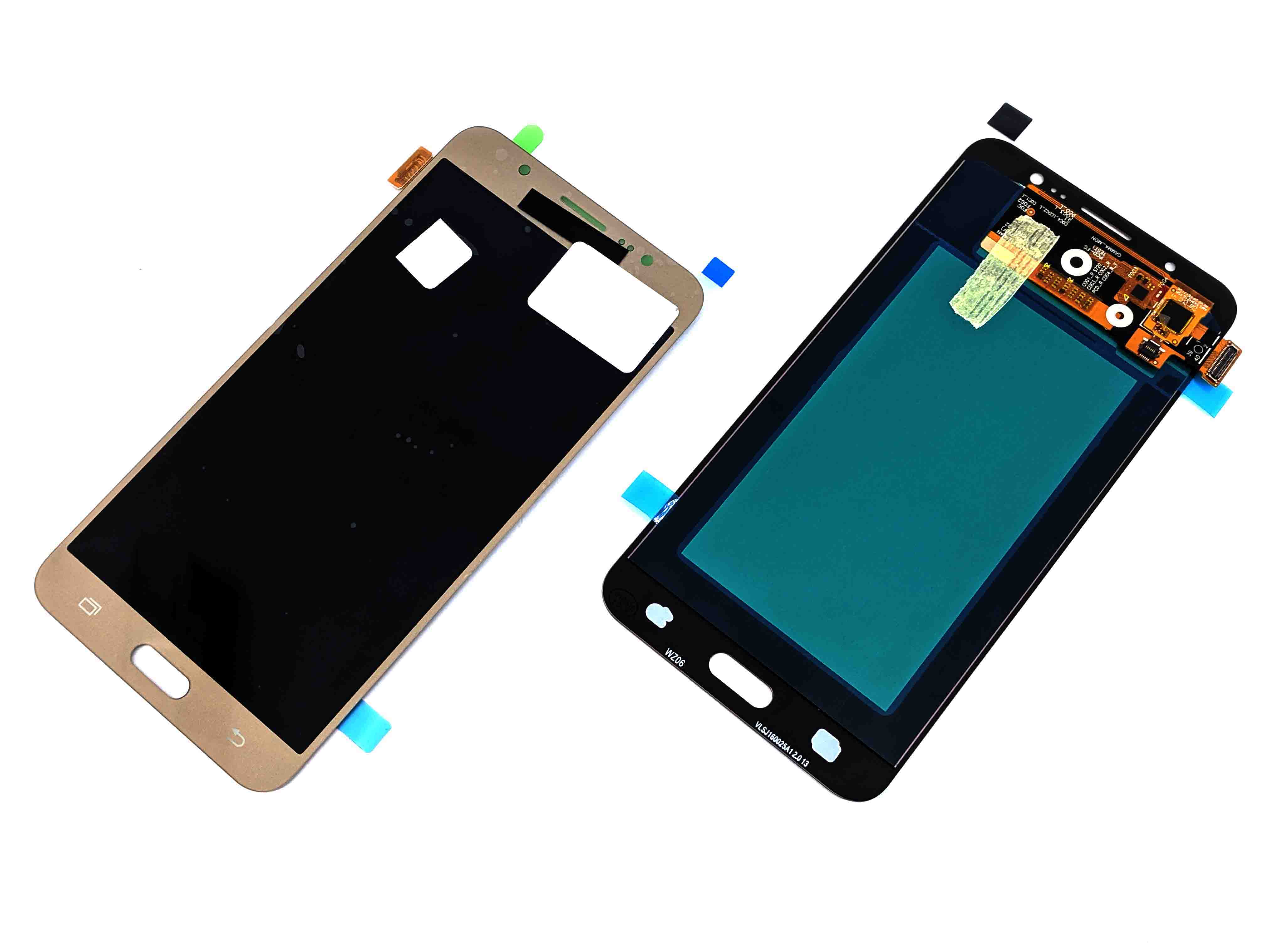 

Дисплей + сенсор (модуль) экран Samsung J710 J7 2016 золотистый, OLED High Copy