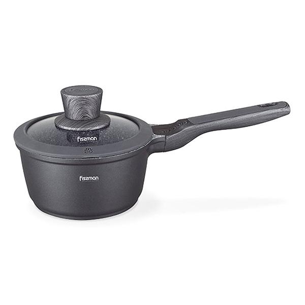 

Ковш Fissman PRESTIGE со стеклянной крышкой 16 см/1.4 л