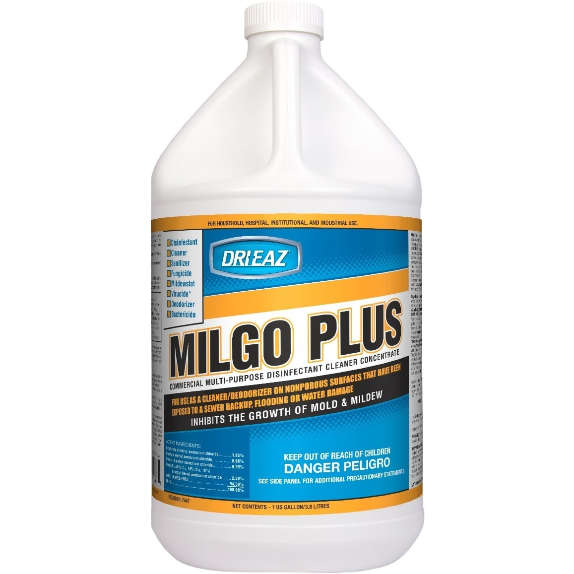 

Средство для удаления грибка и плесени Dri-Eaz Milgo Plus 3,8 л