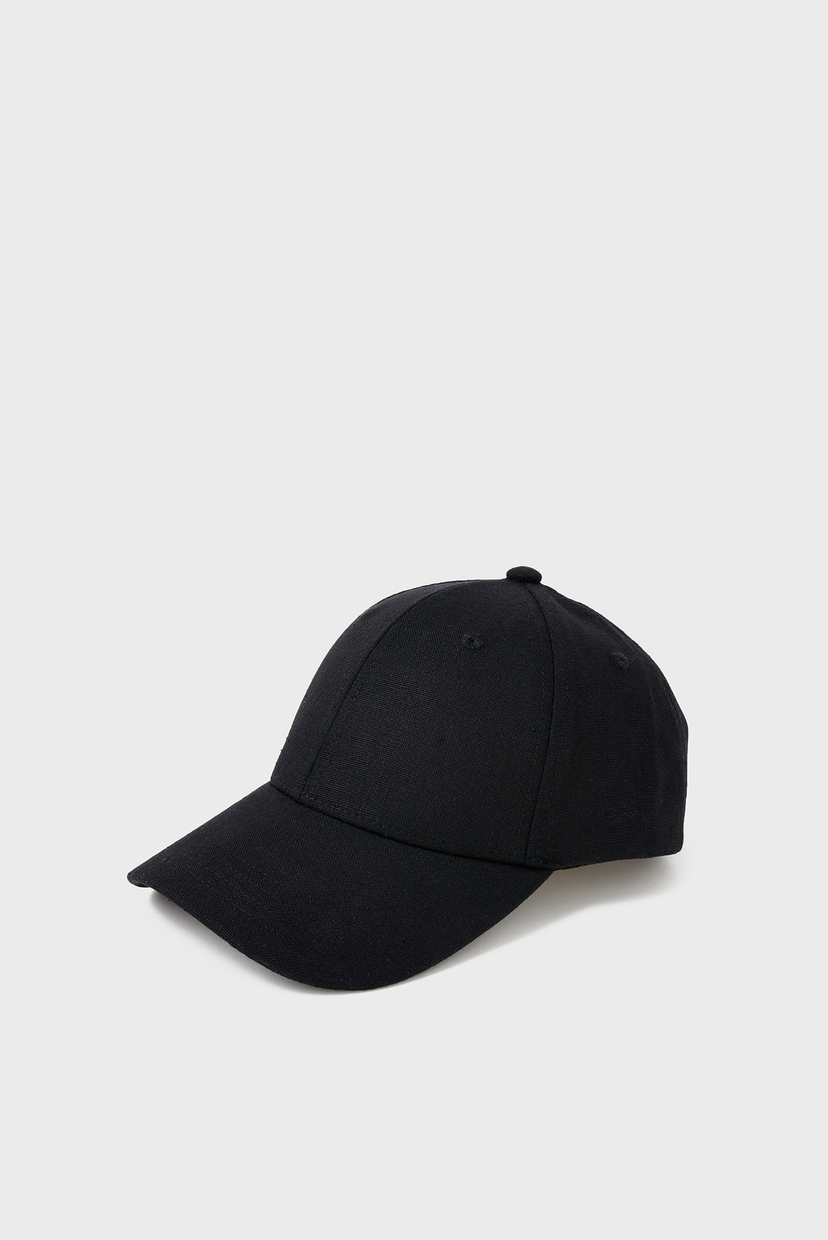 

Женская черная кепка Linen Look Baseball Accessorize OS 191005