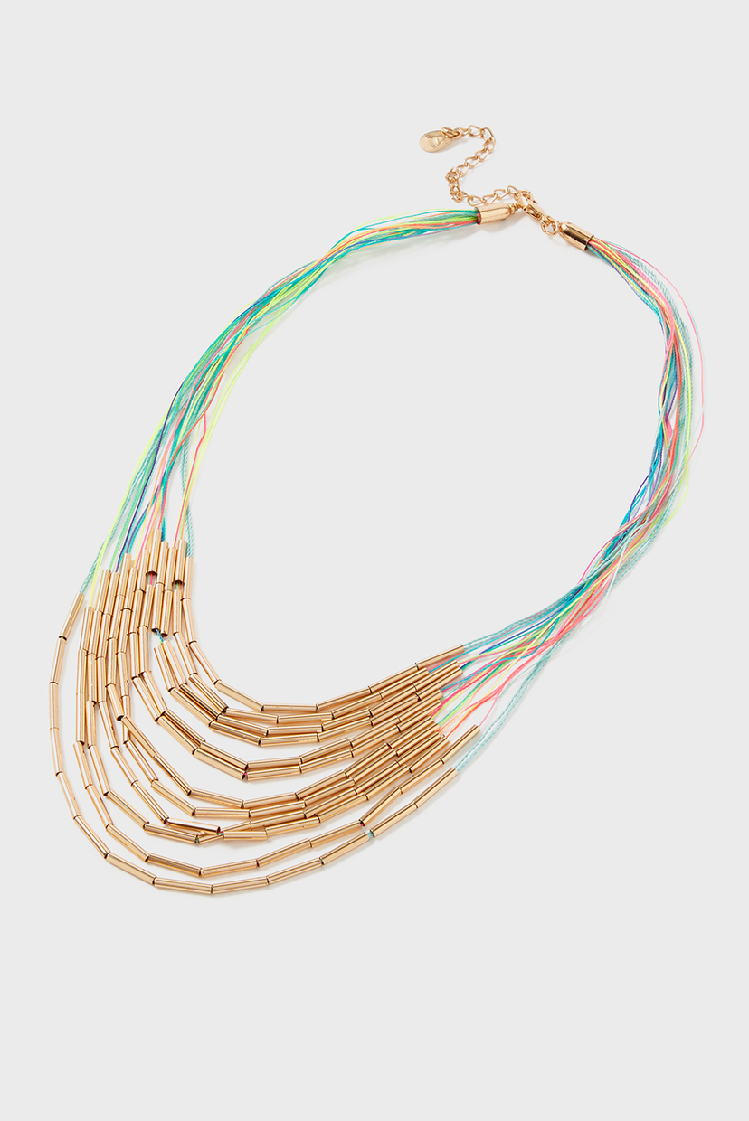 

Женское золотистое ожерелье ISLAND VIBES MARLEY Accessorize OS 182921