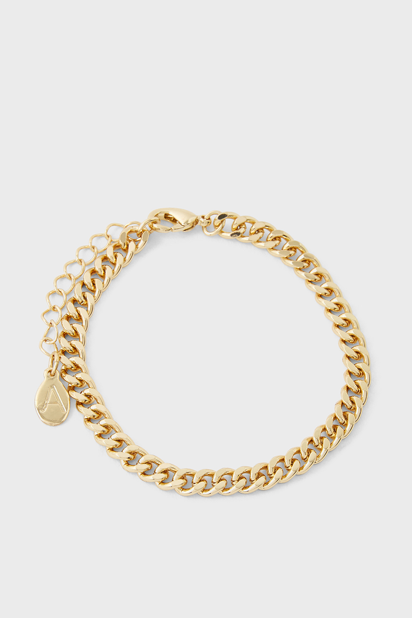 

Женский золотистый браслет SIMPLE MEDIUM CHAIN B Accessorize OS 184039