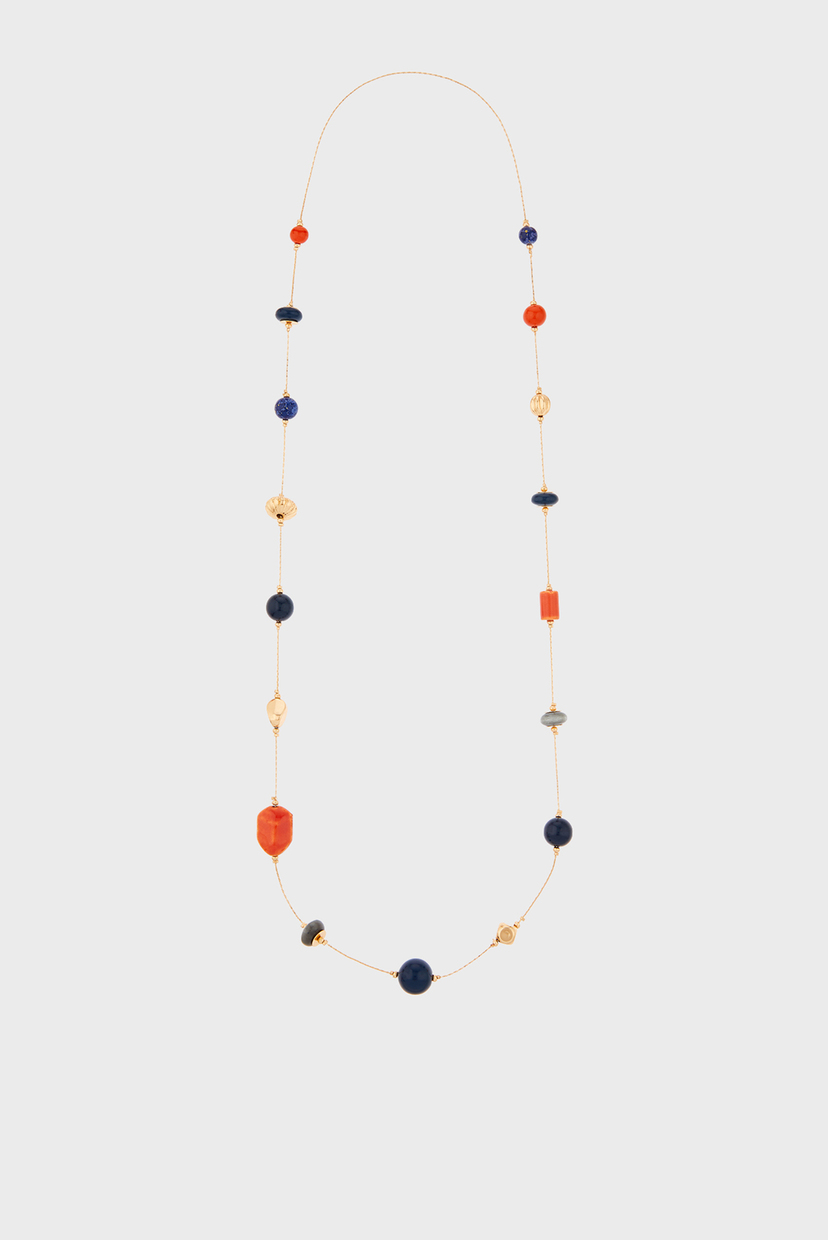 

Женская золотистая подвеска SIMPLICITY BEADED ROPE Accessorize OS 882251