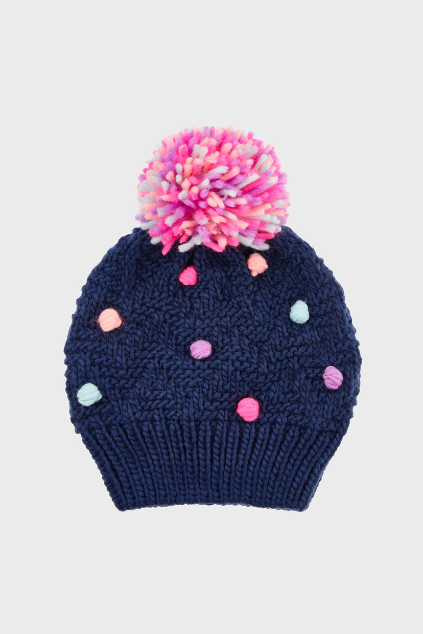

Детская синяя шапка Accessorize 3-6 983233
