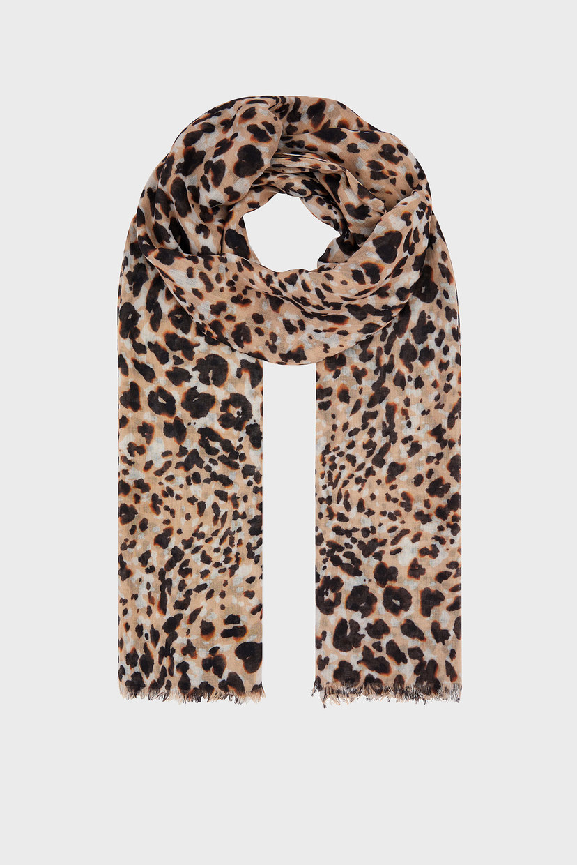 

Женский шарф LEOPARD PRINT SCARF Accessorize OS 887228