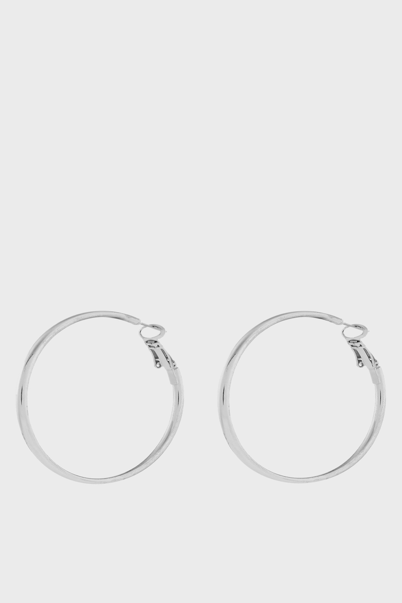 

Женские серебристые серьги MID SIZE SIMPLE HOOP Accessorize OS 585825