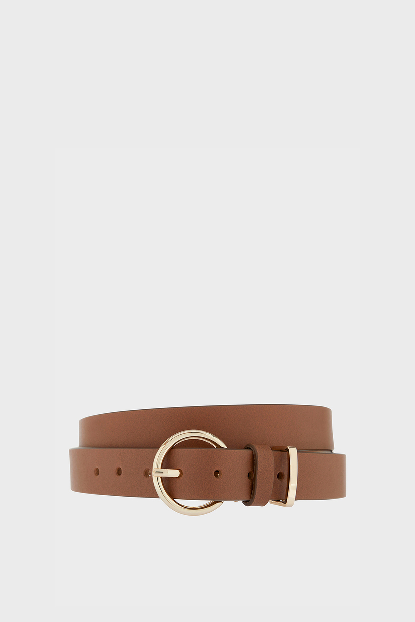 

Женский коричневый ремень TAN LEATHER BELT Accessorize S 795971