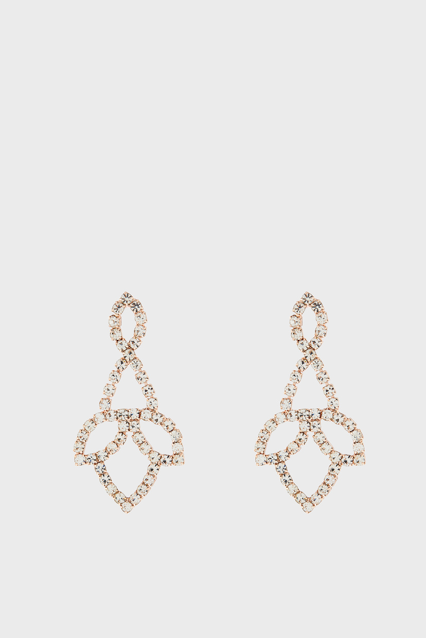 

Женские золотистые серьги CLASSIC PAVE CUT OUT Accessorize OS 785771