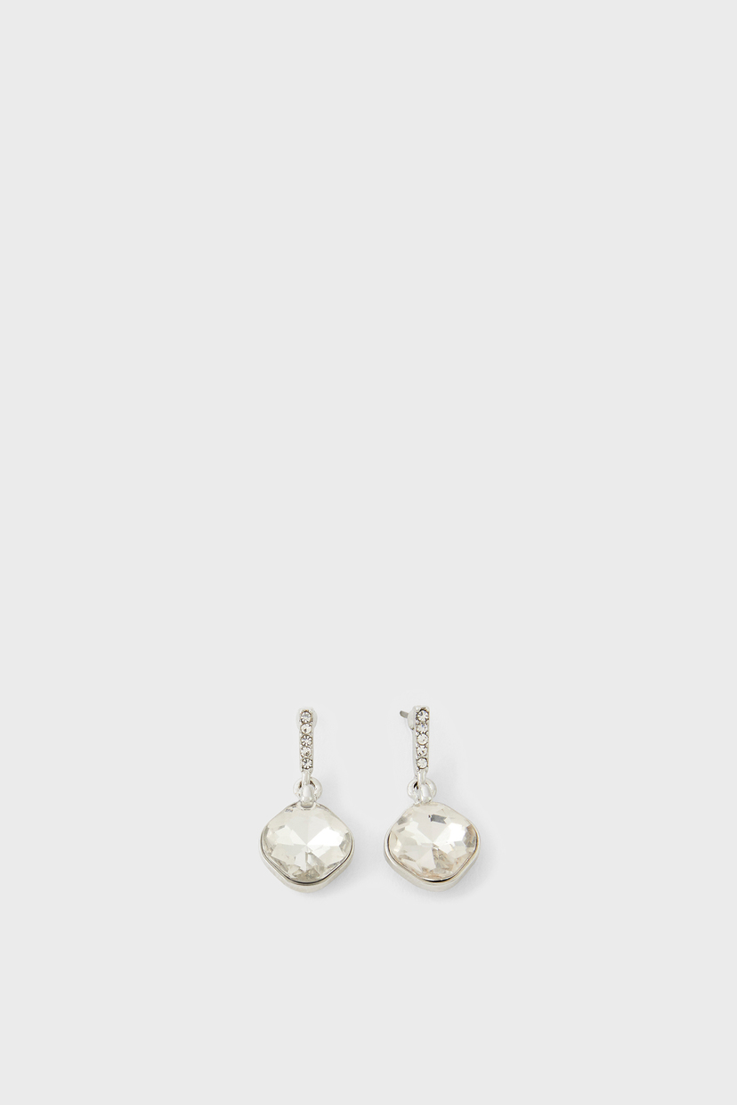 

Женские серебристые серьги CLASSIC SPARKLE DROP Accessorize OS 981332