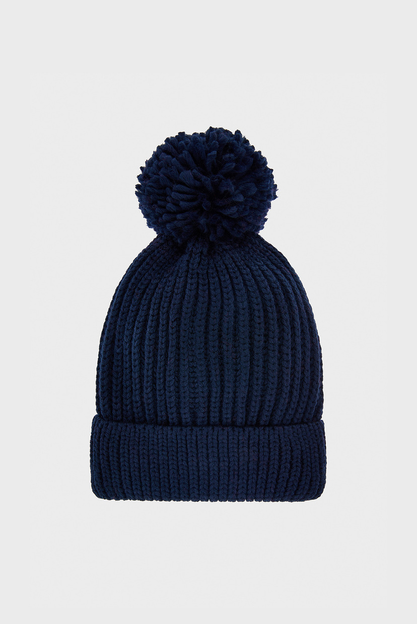 

Женская синяя шапка OPP POM BEANIE Accessorize OS 791150