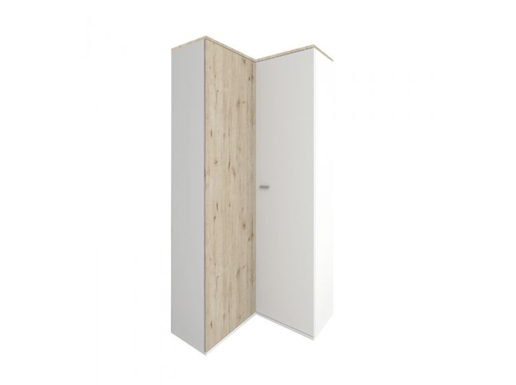 

Угловой шкаф для одежды Sokme Барселона Белый / Дуб Веллингтон