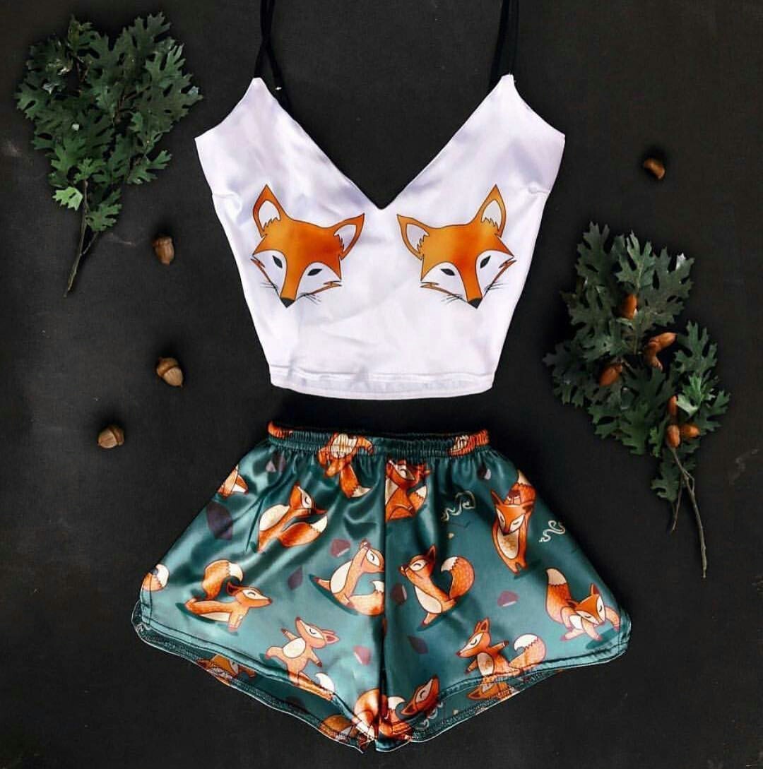 

Пижама женская Lingerie Fox с лисичками L