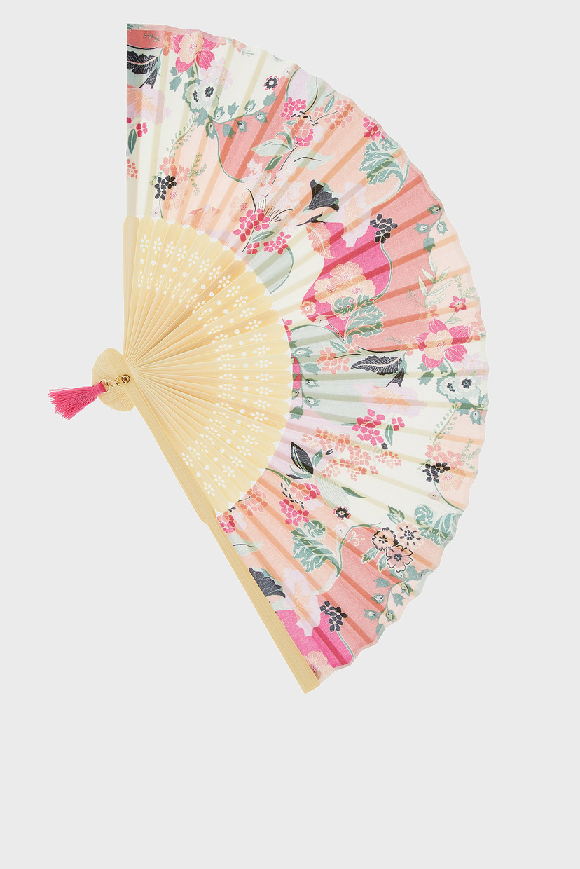 

Женский розовый веер LADYLIKE PRINT FAN Accessorize OS 897199