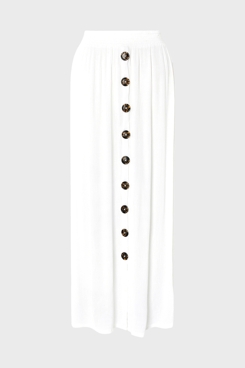 

Женская белая юбка BUTTON DOWN SKIRT Accessorize M 197053
