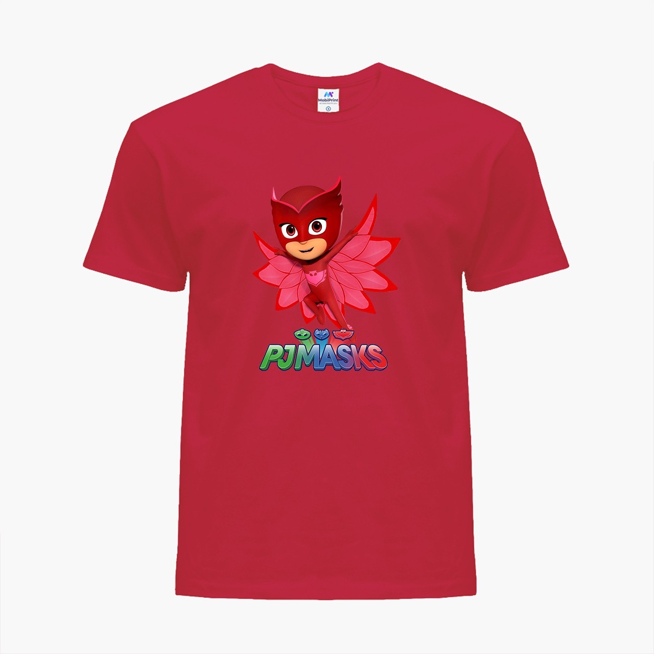 

Детская футболка Герои в масках (PJ Masks) (25186-1615) 158-164 см Хлопок Красный