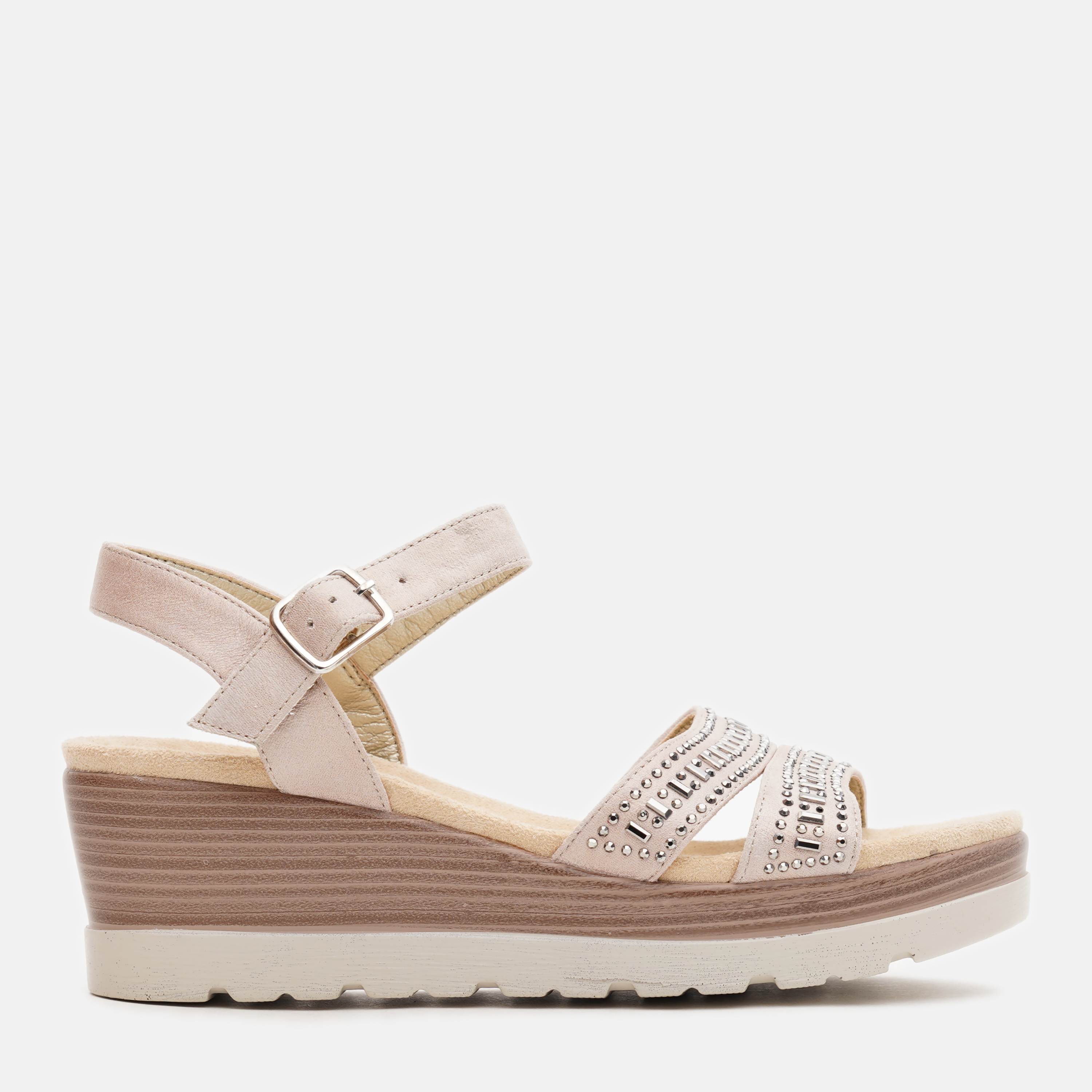 

Босоножки XTI Beige Textile Ladies Sandals 48860-7 41 25.5 см