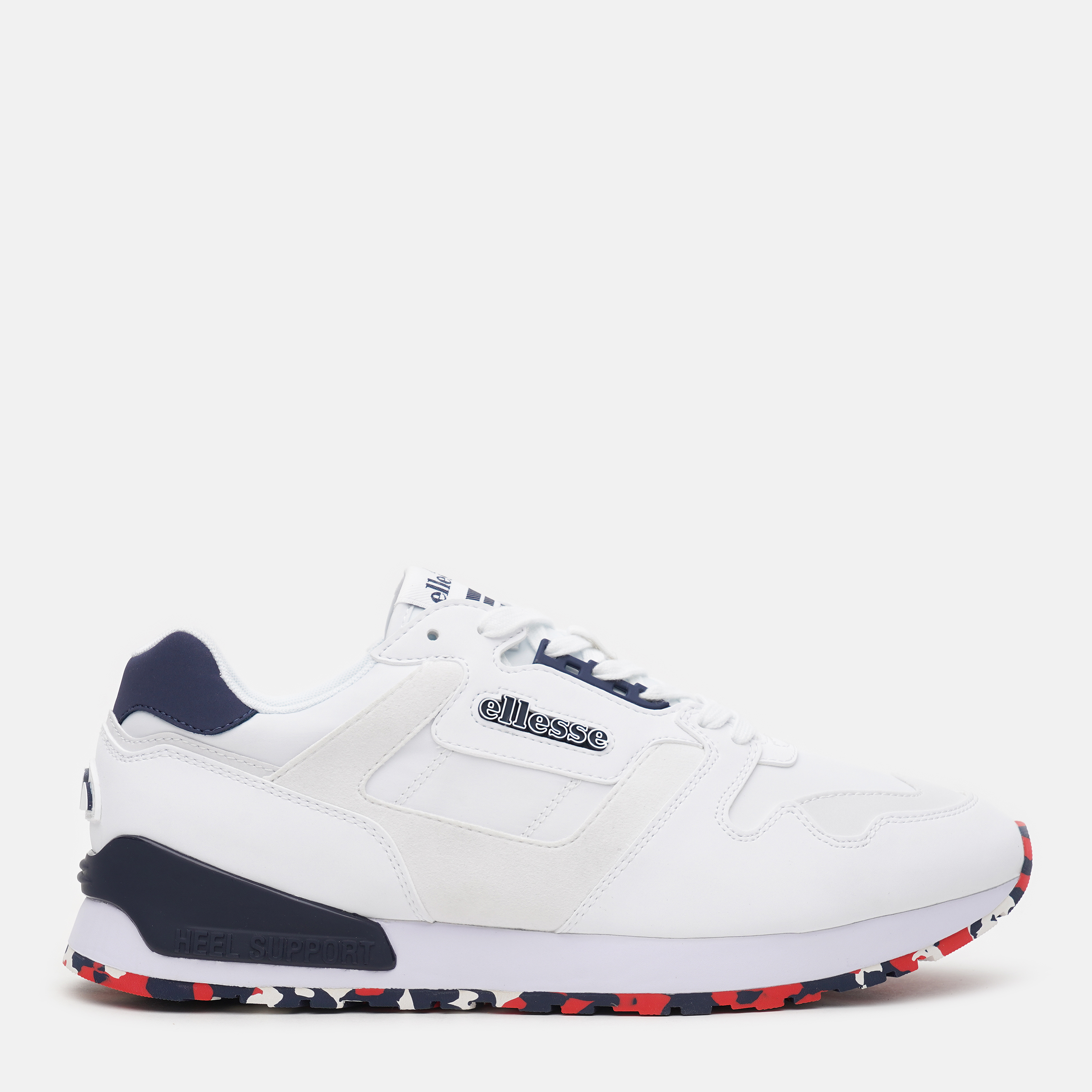 

Кроссовки Ellesse 147 Runner Text Am 617182-WHTDKBLU 43 (9 UK) 27.1 см Белые с темно-синим