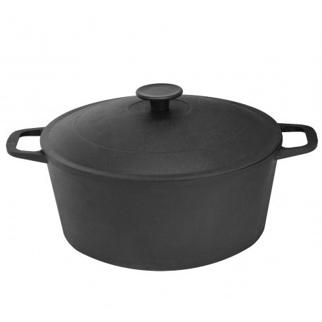 

Кастрюля чугунная (3 л) литая с крышкой Биол 0803